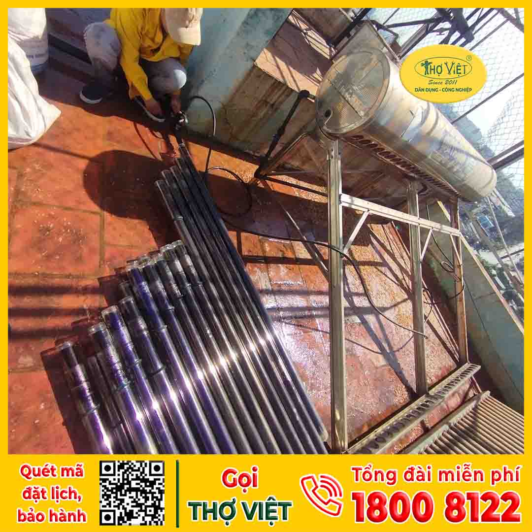 Khắc phục các lỗi mà cần phải sửa máy nước nóng năng lượng mặt trời thường mắc phải