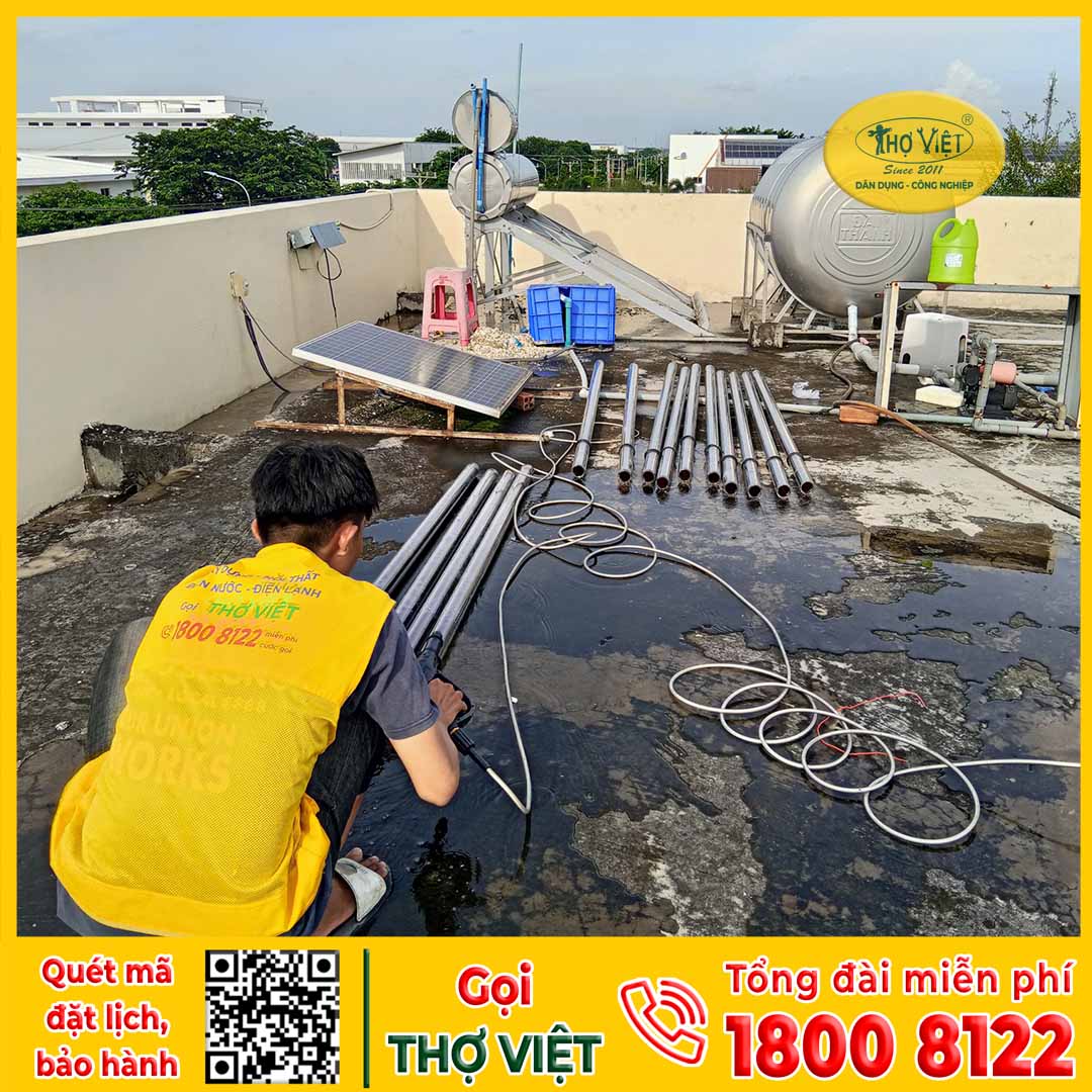 Lưu ý khi vệ sinh máy năng lượng mặt trời