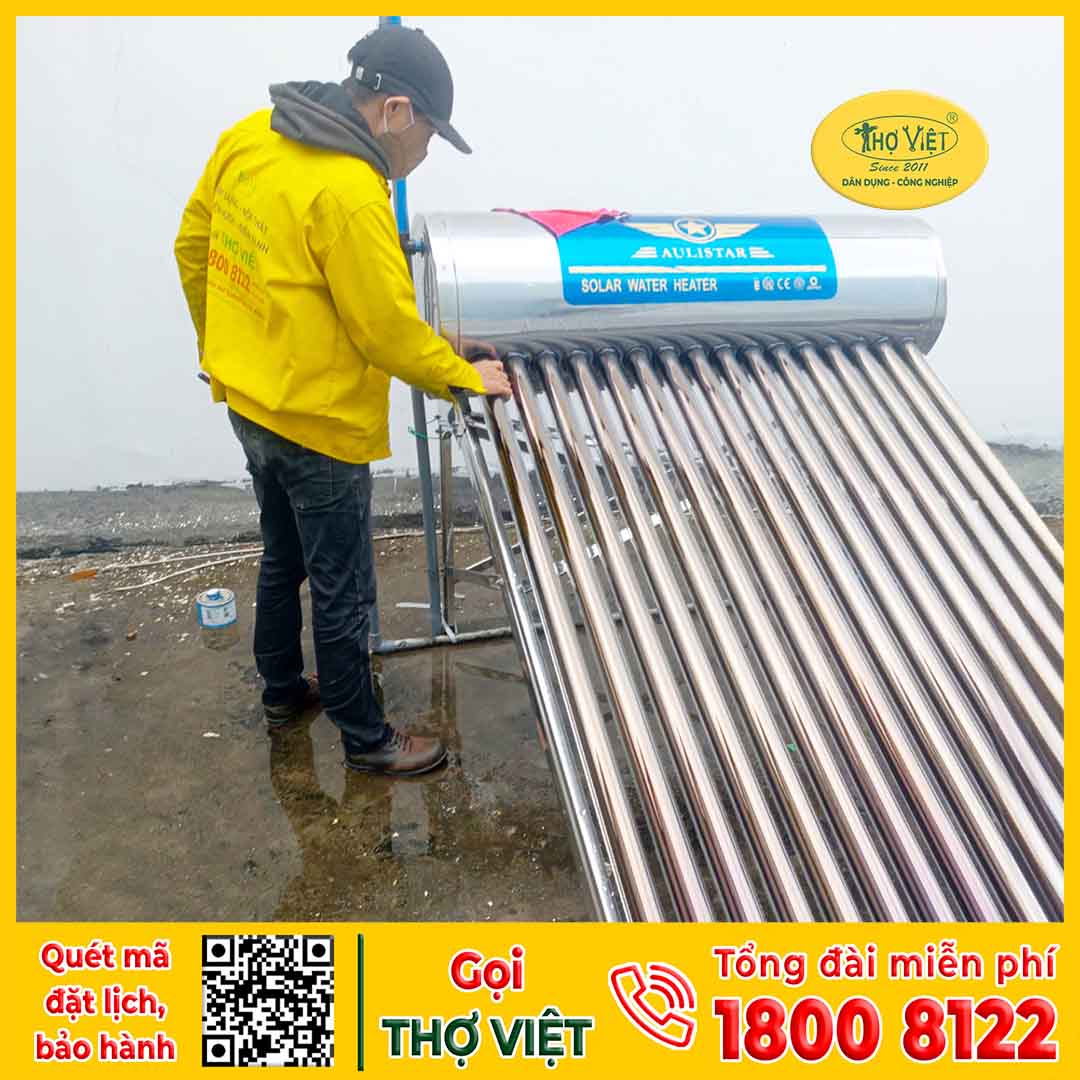 Dịch vụ sửa máy nước nóng năng lượng mặt trời Quận 3 đơn giản, tiết kiệm thời gian nhất