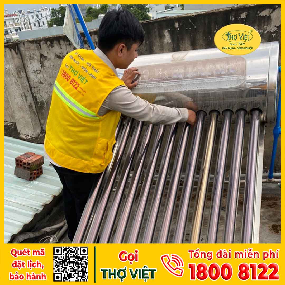 Sửa máy nước nóng năng lượng mặt trời quận Gò Vấp MIỄN PHÍ BÁO GIÁ