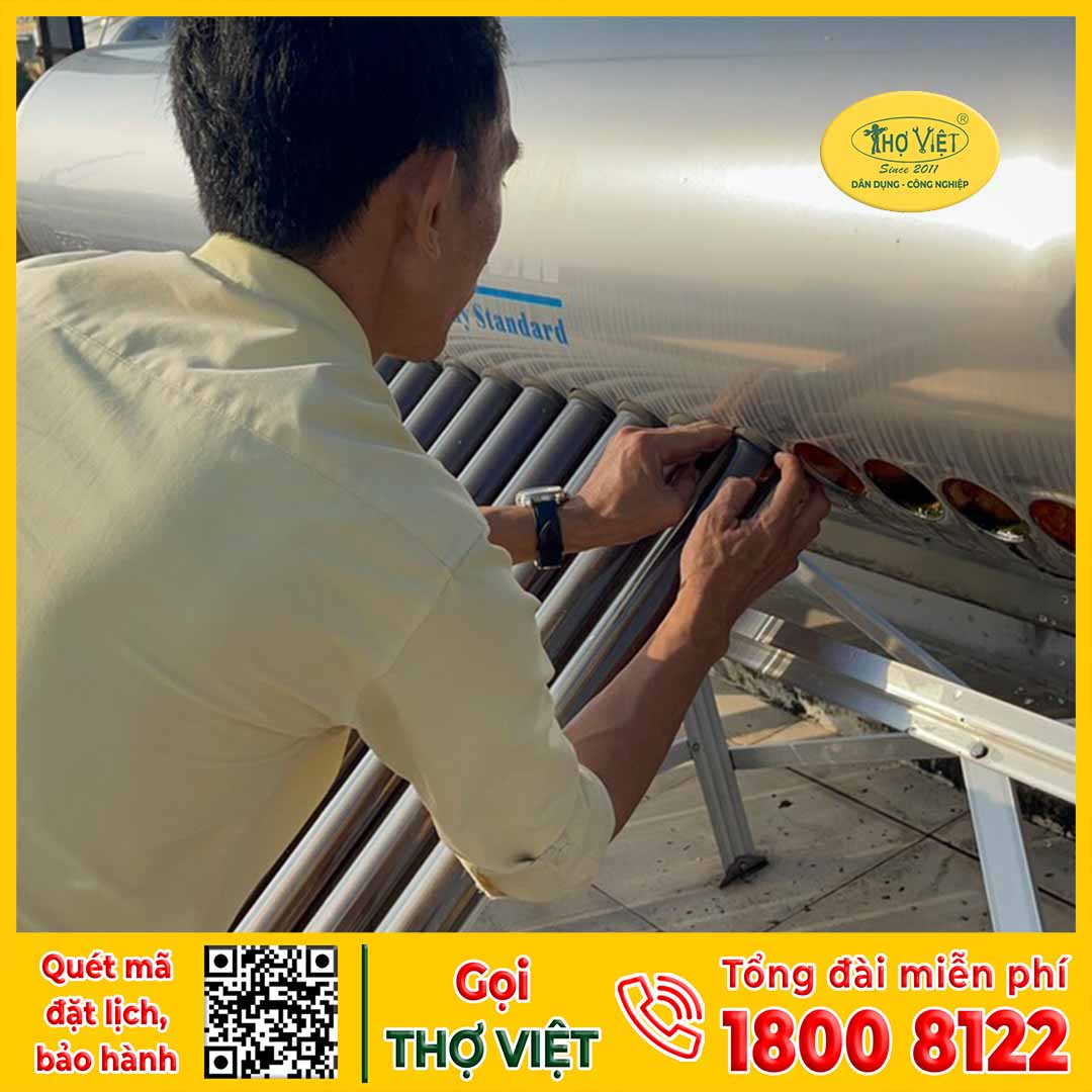 Sửa một máy nước nóng năng lượng mặt trời tại Quận 6 thì bao nhiêu tiền một máy?