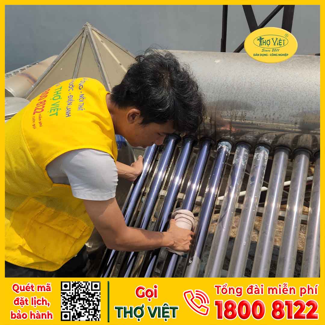 Sửa máy nước nóng năng lượng mặt trời quận Gò Vấp MIỄN PHÍ BÁO GIÁ