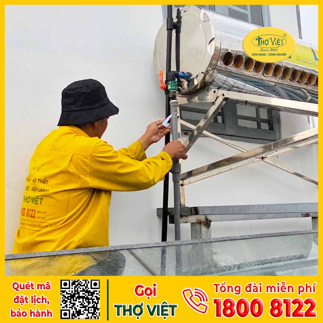 Thợ Việt - Chuyên cung cấp dịch vụ kỹ thuật sửa máy nước nóng năng lượng mặt trời tại Quận 6