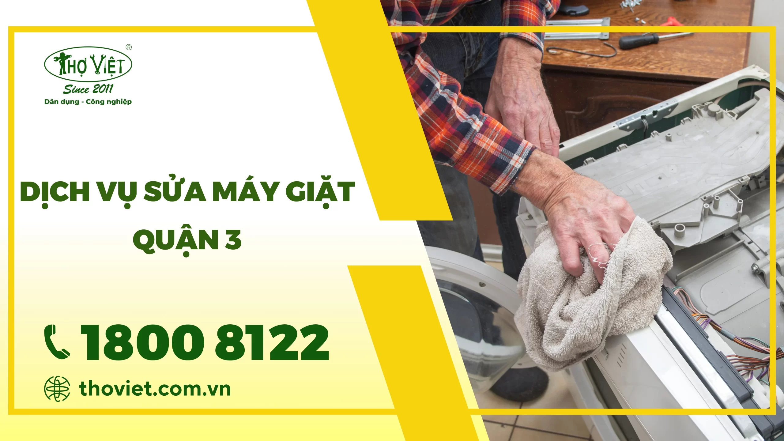 Dịch vụ sửa máy giặt quận 3
