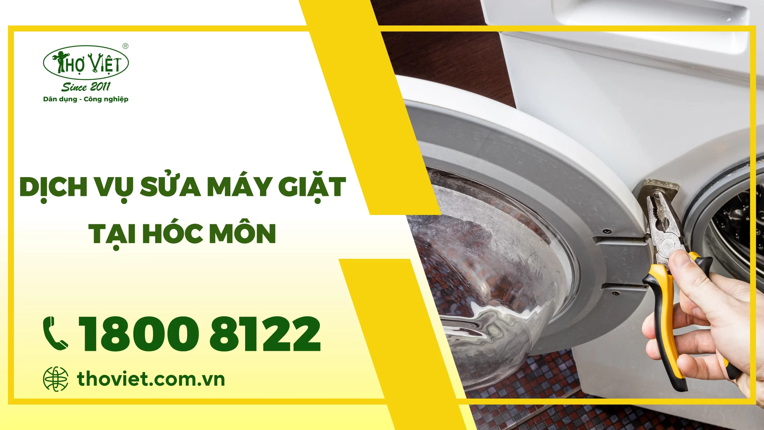 Dịch vụ sửa máy giặt tại Hóc Môn