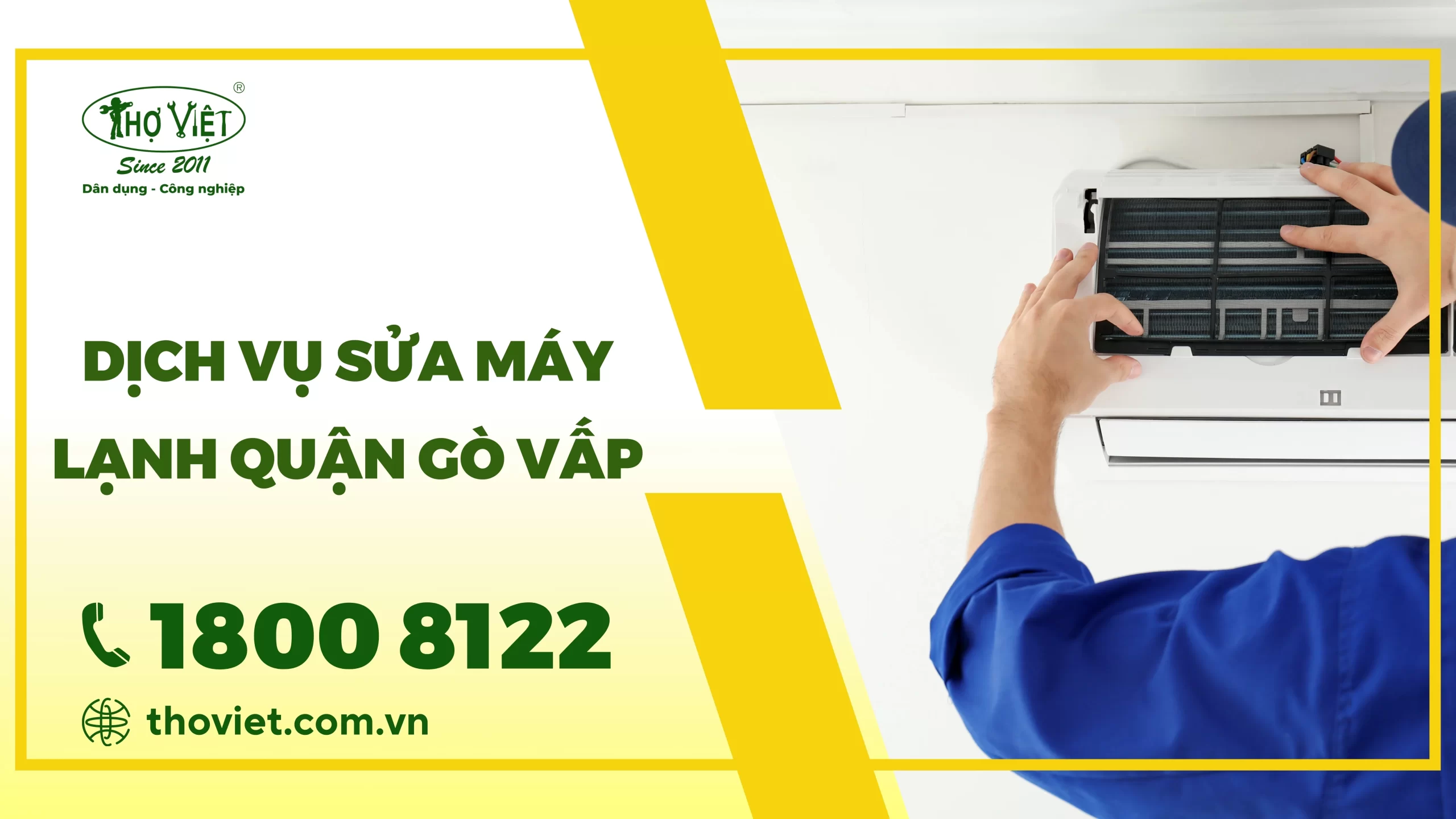 Dịch vụ sửa máy lạnh quận Gò Vấp