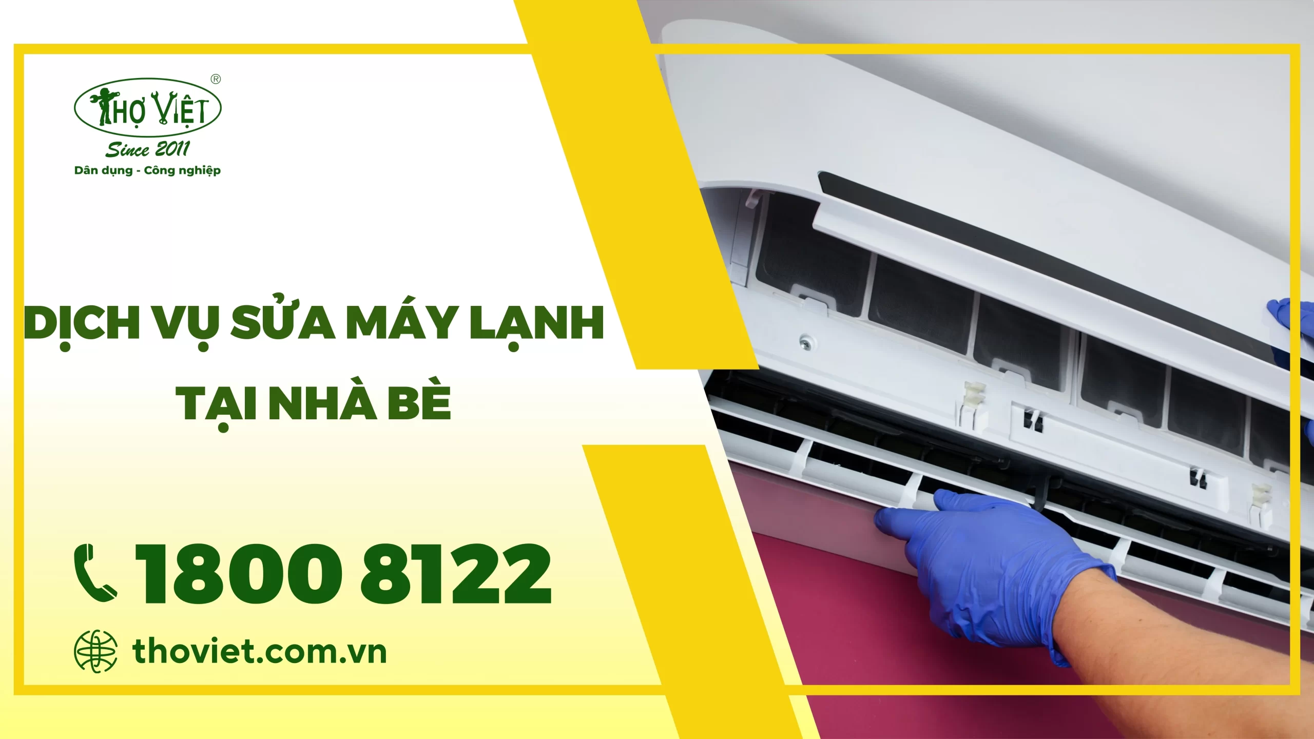 Dịch vụ sửa máy lạnh tại Nhà Bè