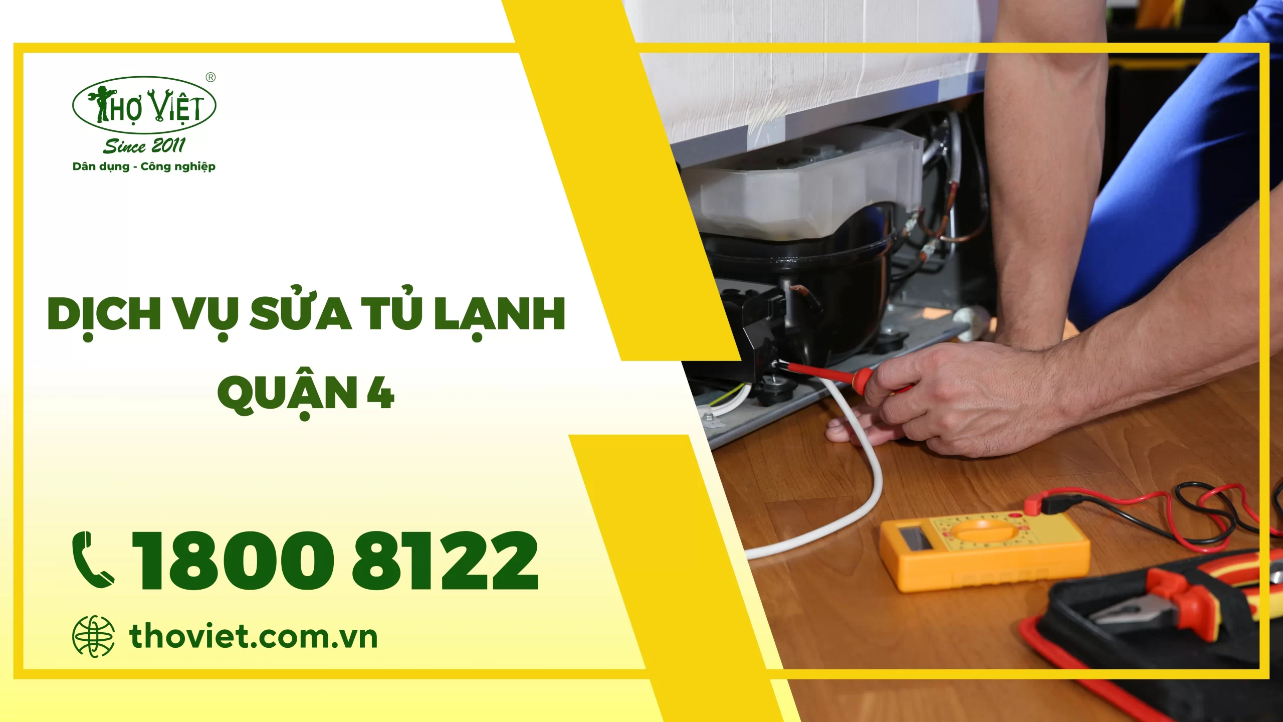 Dịch vụ sửa tủ lạnh quận 4