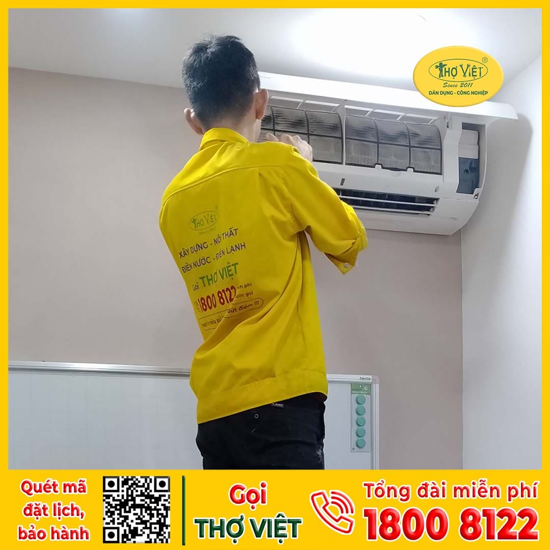 Tháo lắp một máy lạnh tại Quận 7 thì bao nhiêu tiền một máy?