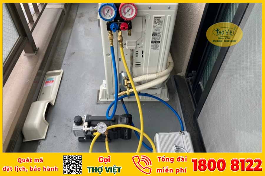 Bơm ga máy lạnh quận 10