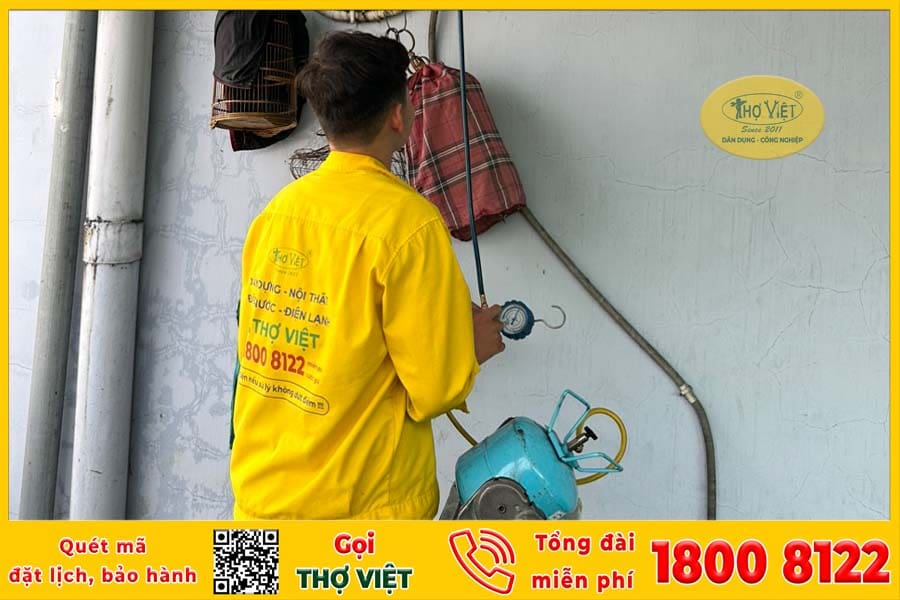 Bơm ga máy lạnh quận Phú Nhuận