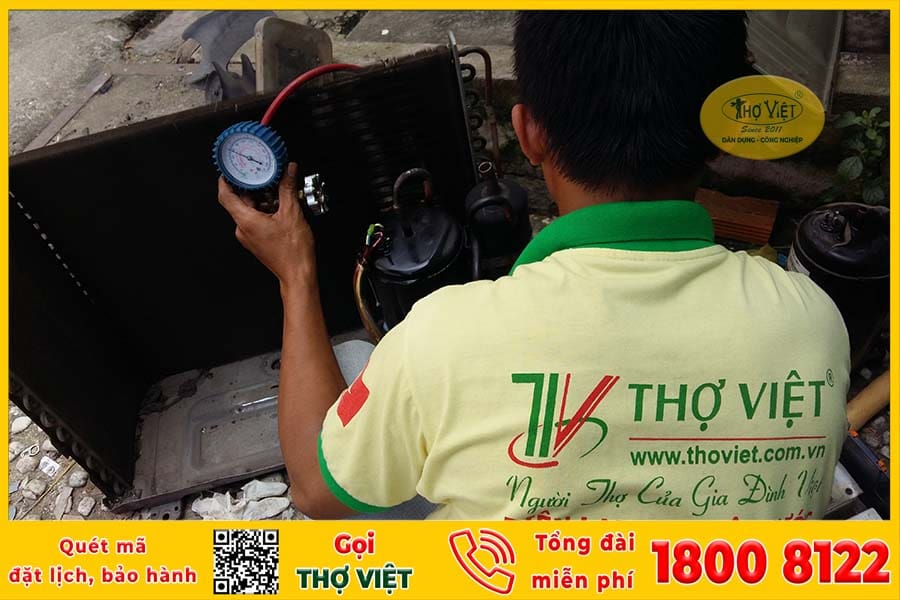 Bơm ga máy lạnh quận Bình Thạnh