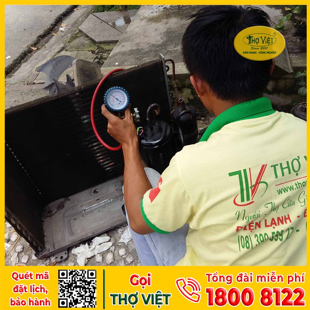 Dịch vụ bơm ga máy lạnh quận 11