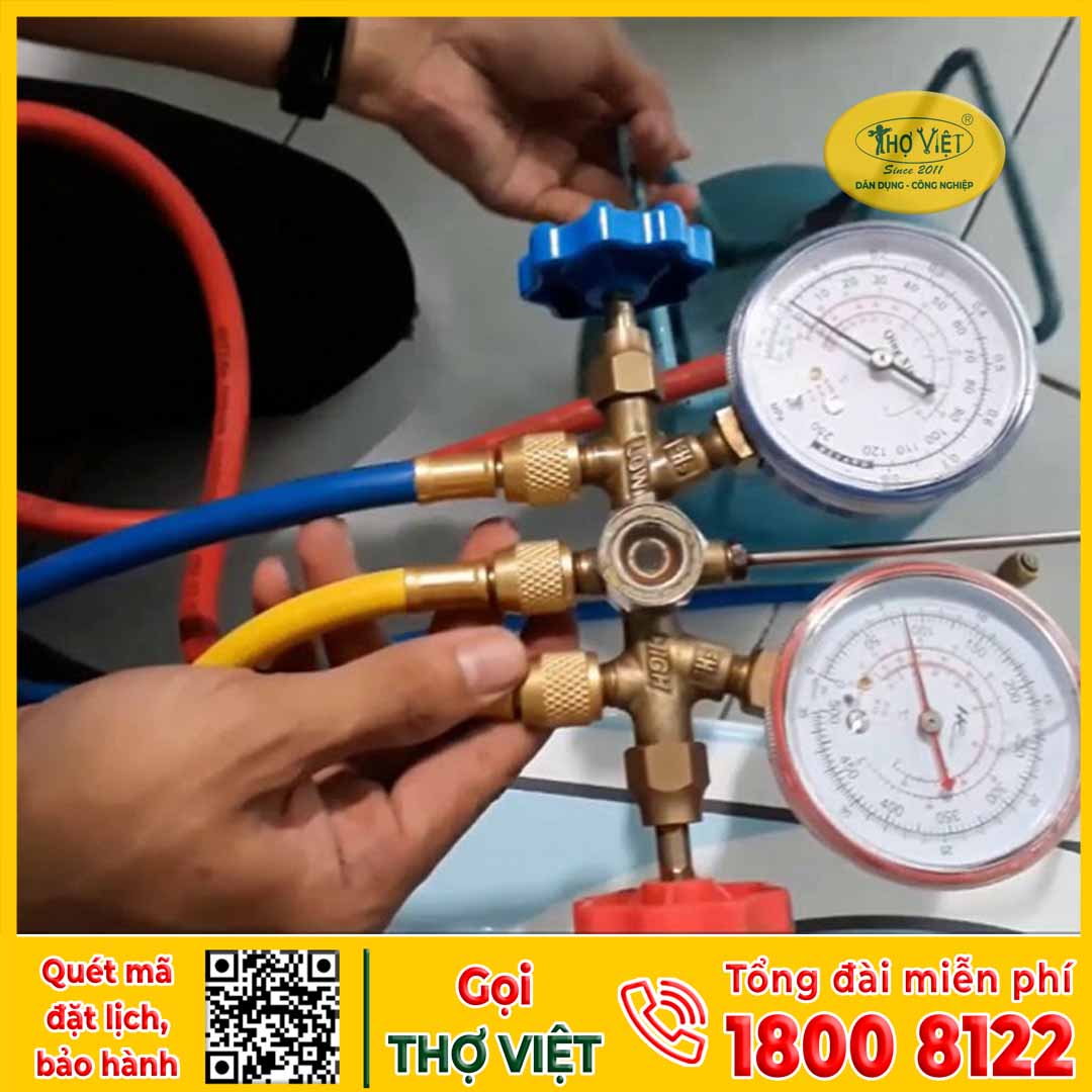 Lưu ý khi bơm ga cho máy lạnh 