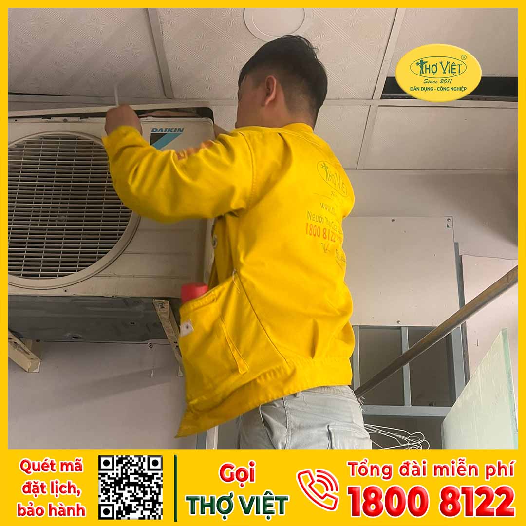 Quy trình thực hiện bài bản các bước tháo lắp máy lạnh tại Quận 10