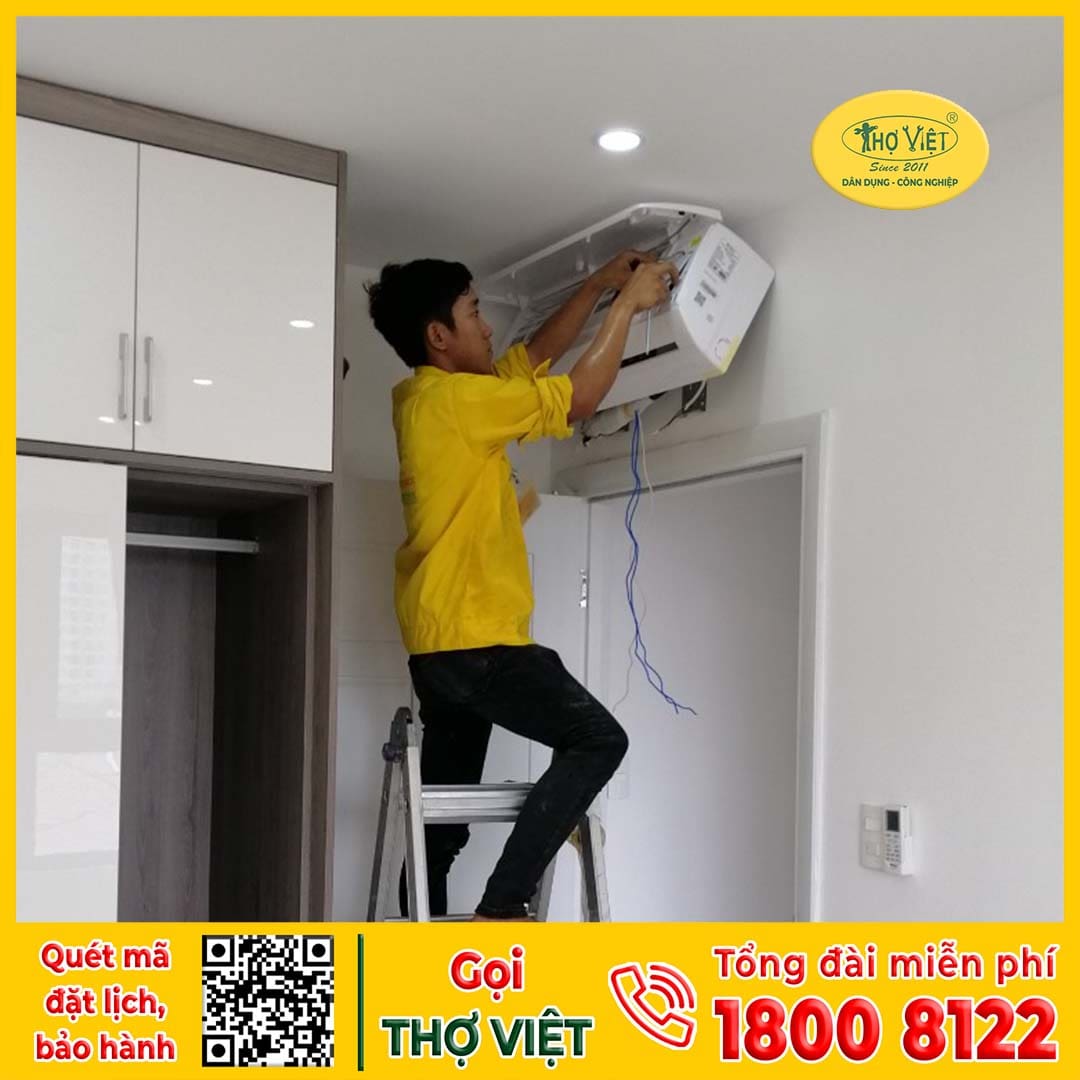 Quy trình chi tiết từng bước tháo lắp máy lạnh tại Quận Gò Vấp