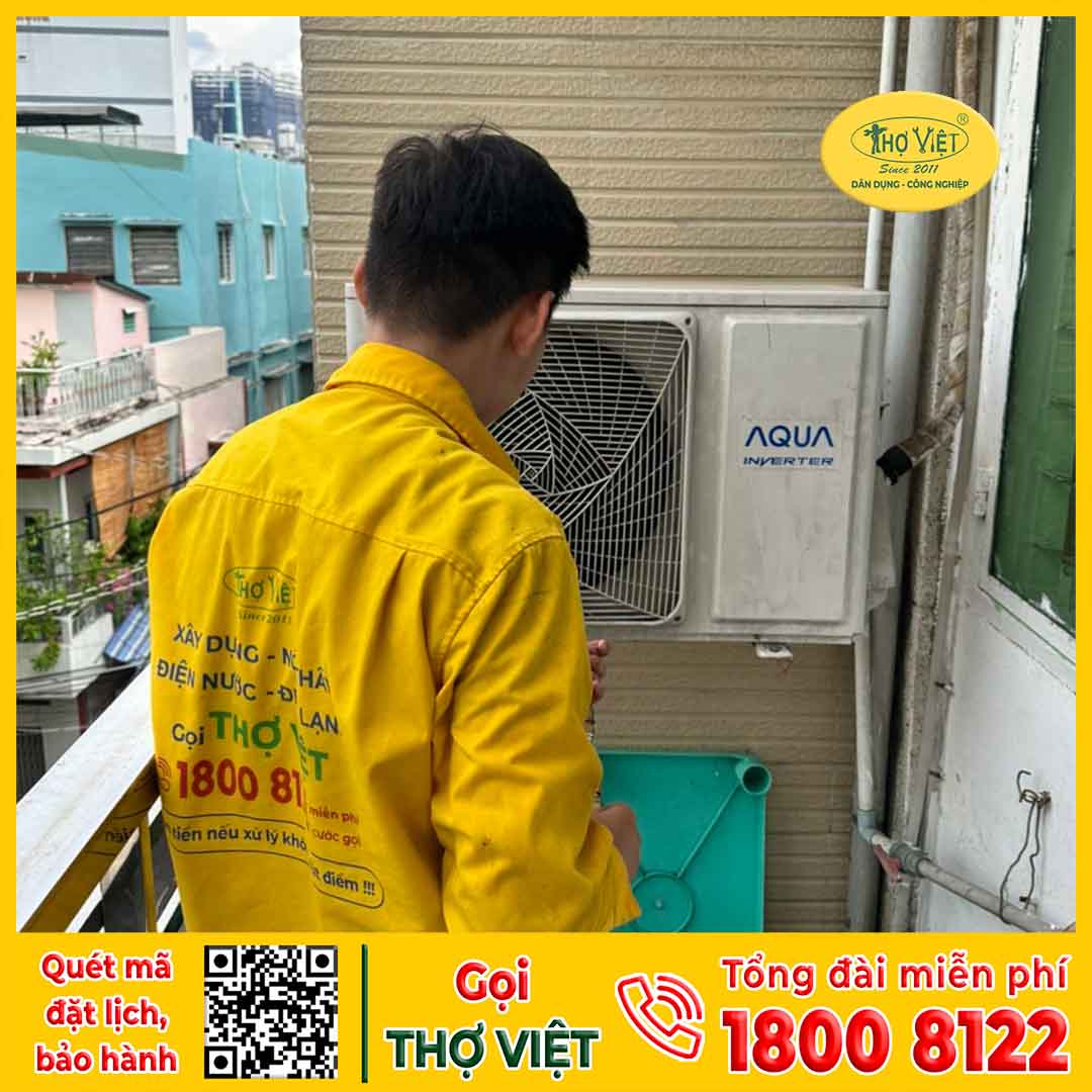 Tháo lắp máy lạnh tại Quận 12 thì bao nhiêu tiền một máy?