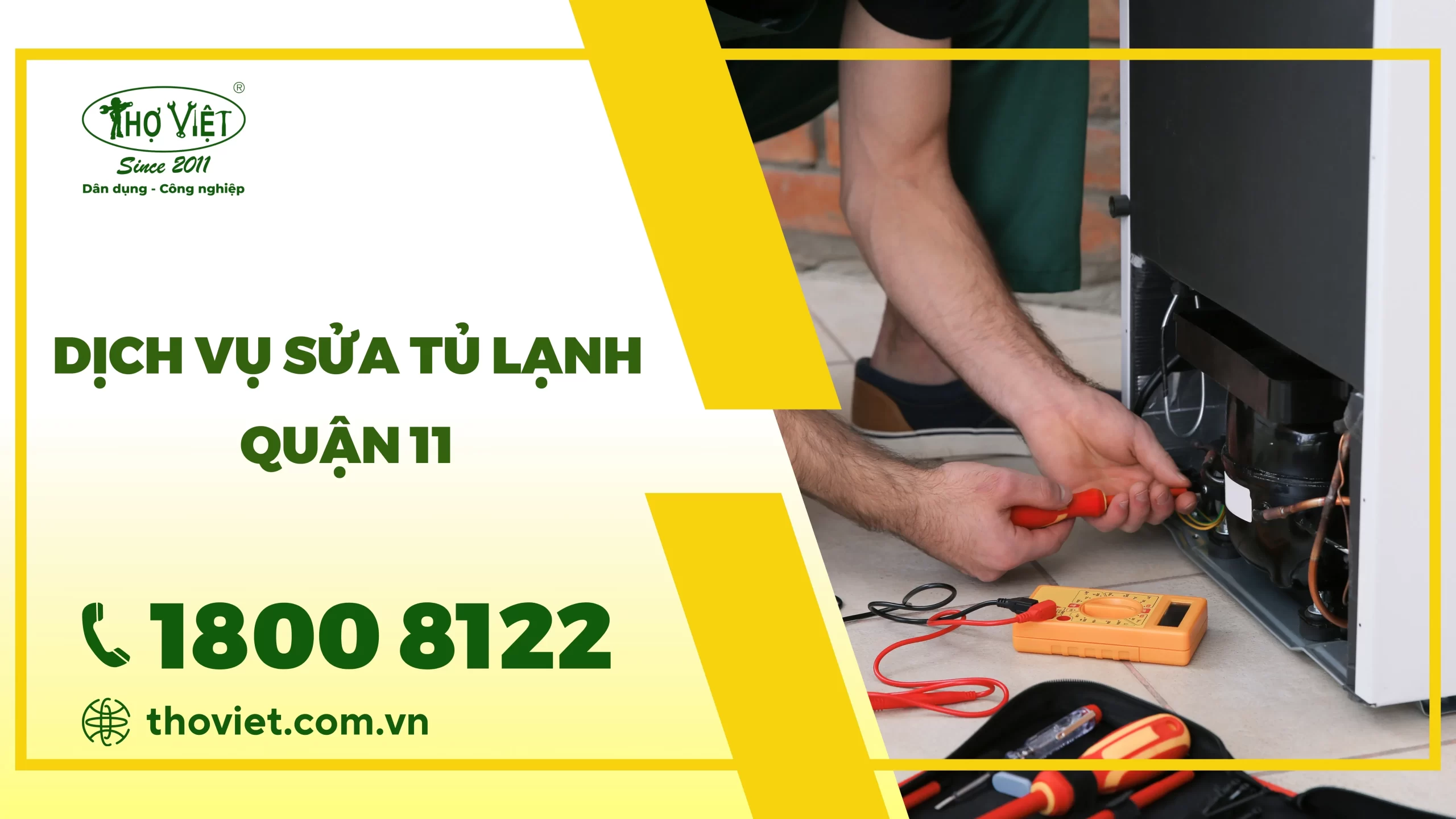Dịch vụ sửa tủ lạnh quận 11