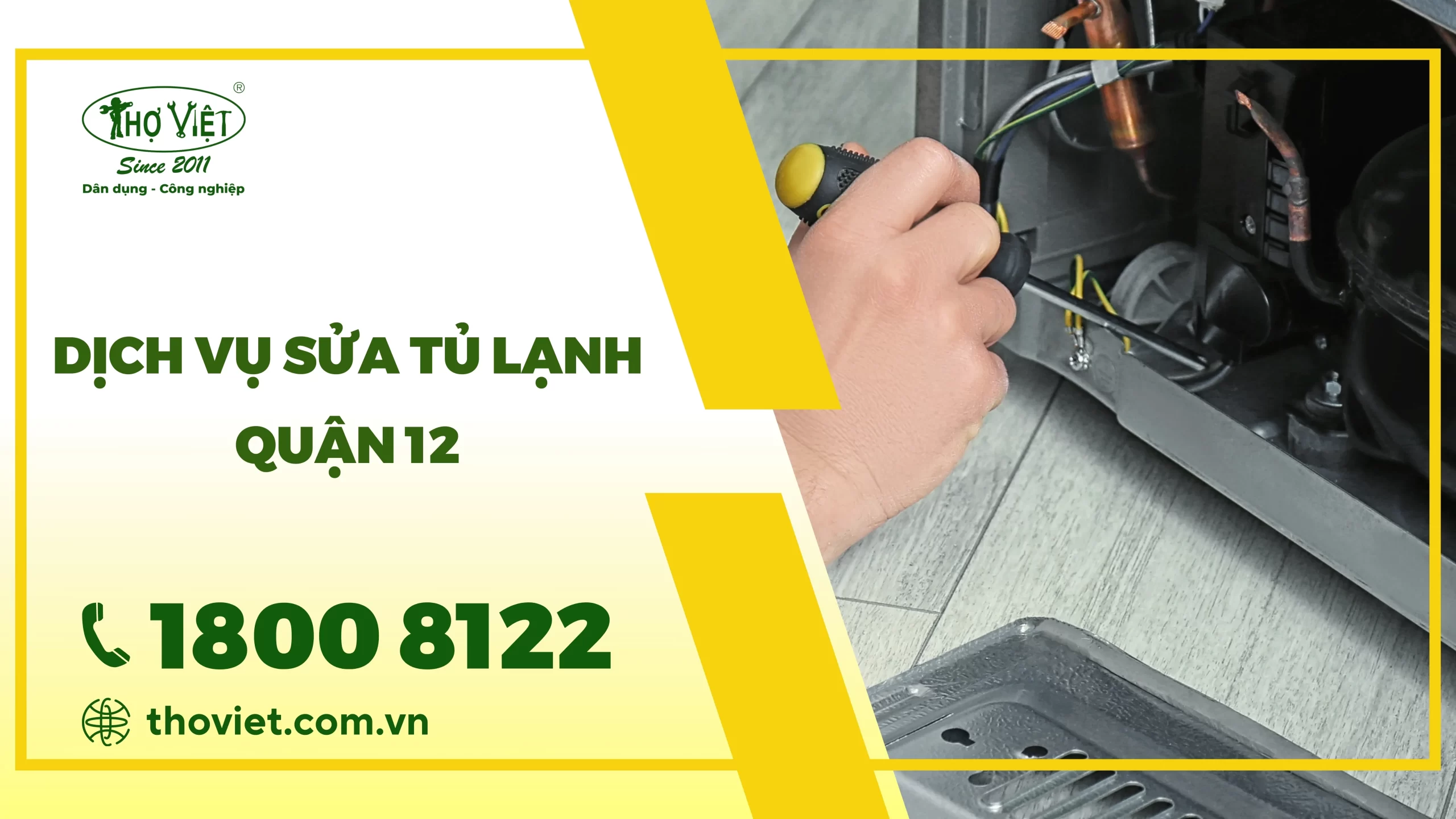 Dịch vụ sửa tủ lạnh quận 12