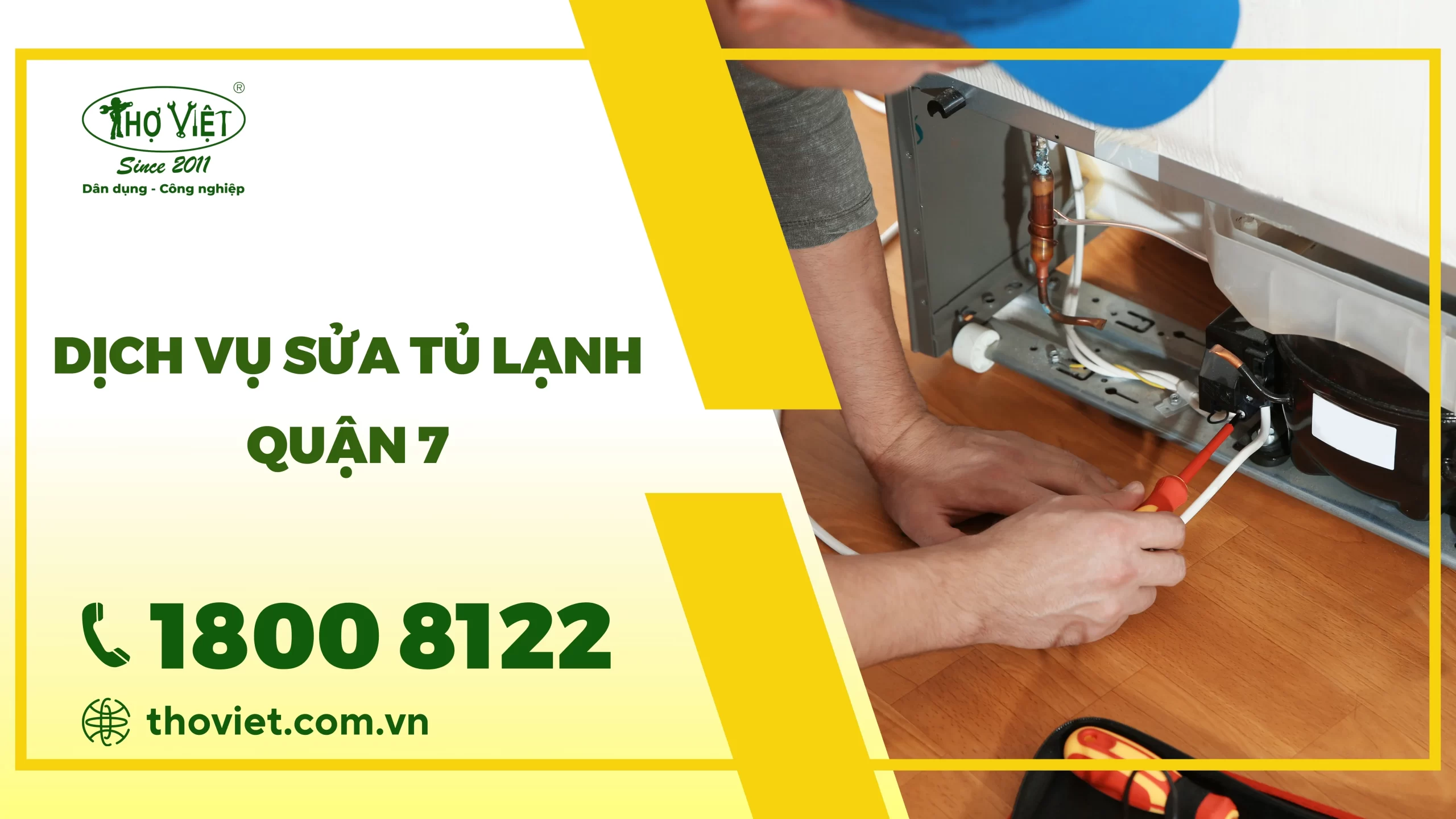Dịch vụ sửa tủ lạnh quận 7