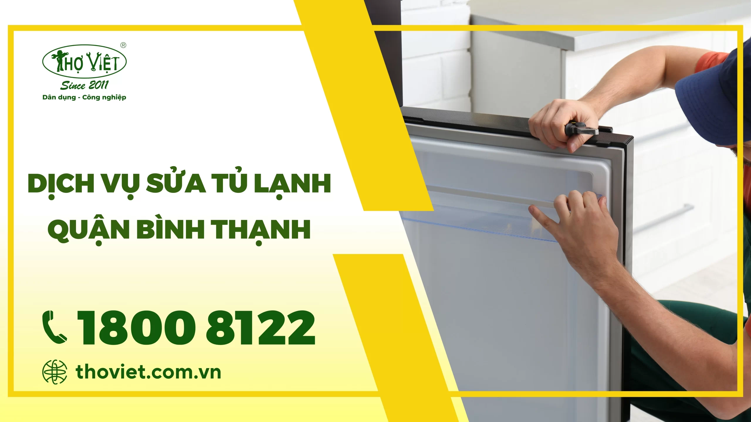 sửa tủ lạnh quận Bình Thạnh