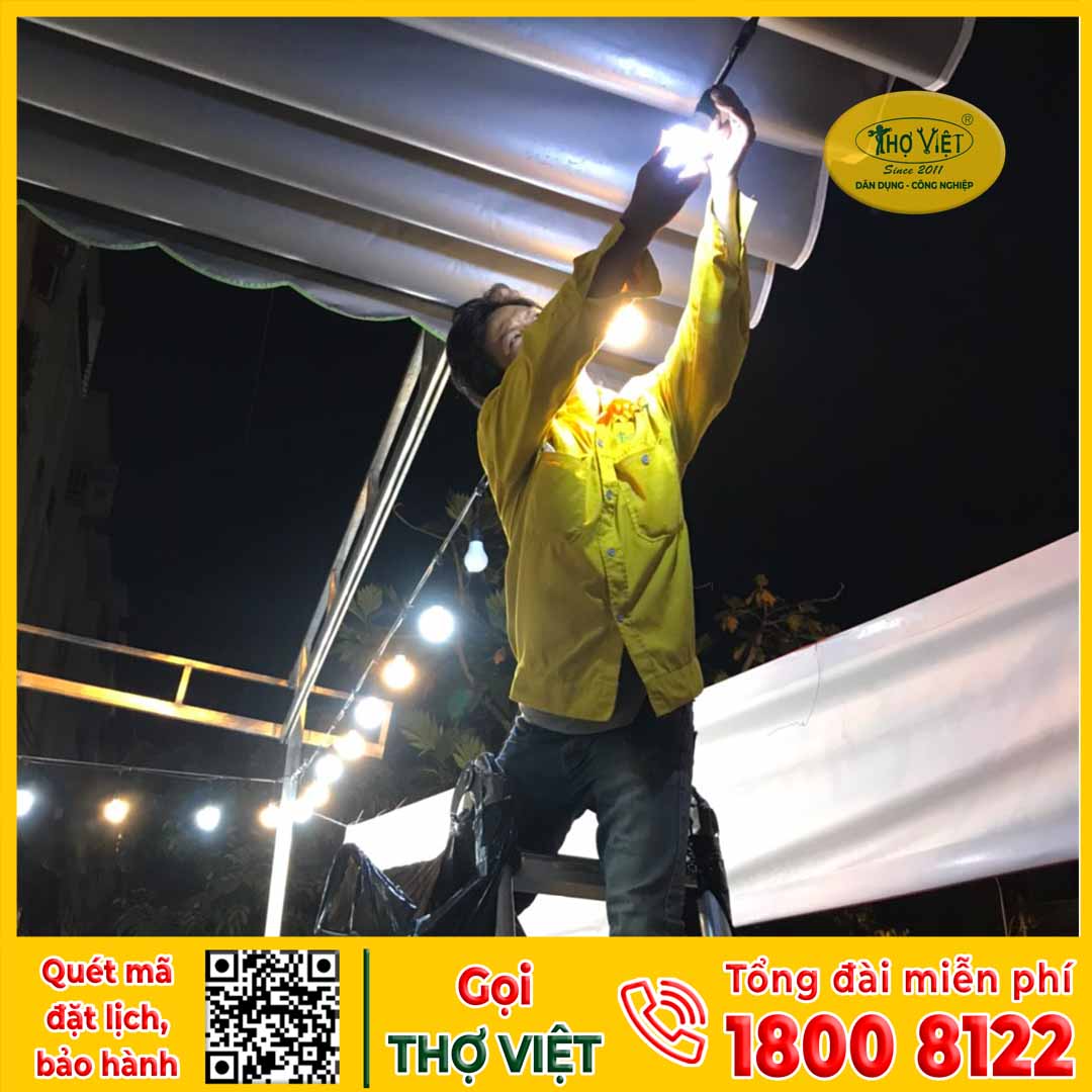 Dịch vụ lắp đèn trang trí quận 10