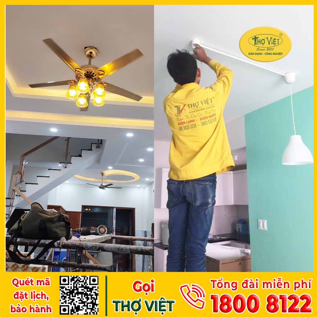 Dịch vụ lắp đèn trang trí quận 2