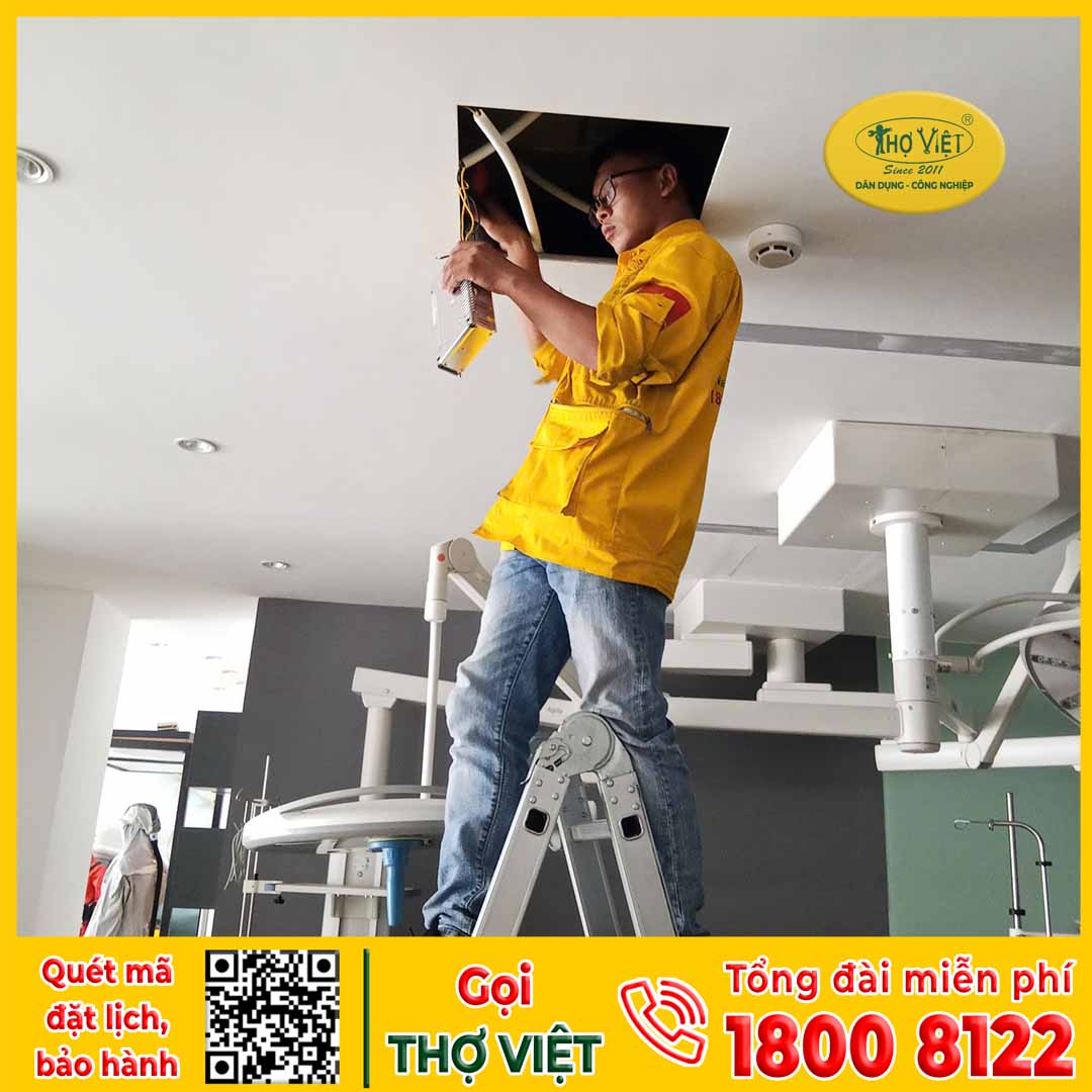 Hạng mục lắp đèn trang trí