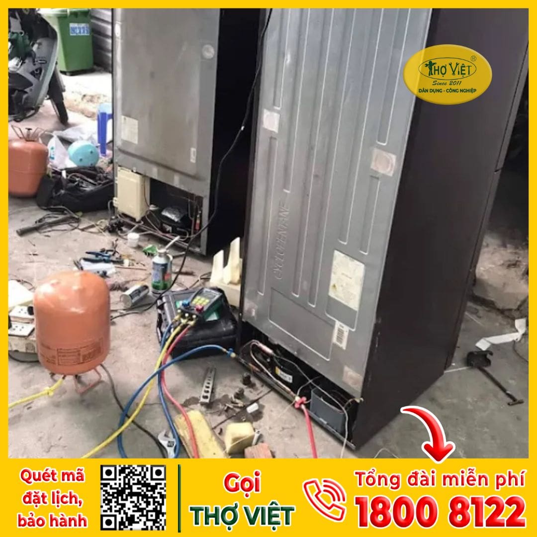 Quy trình sủa tủ lạnh quận thủ đức
