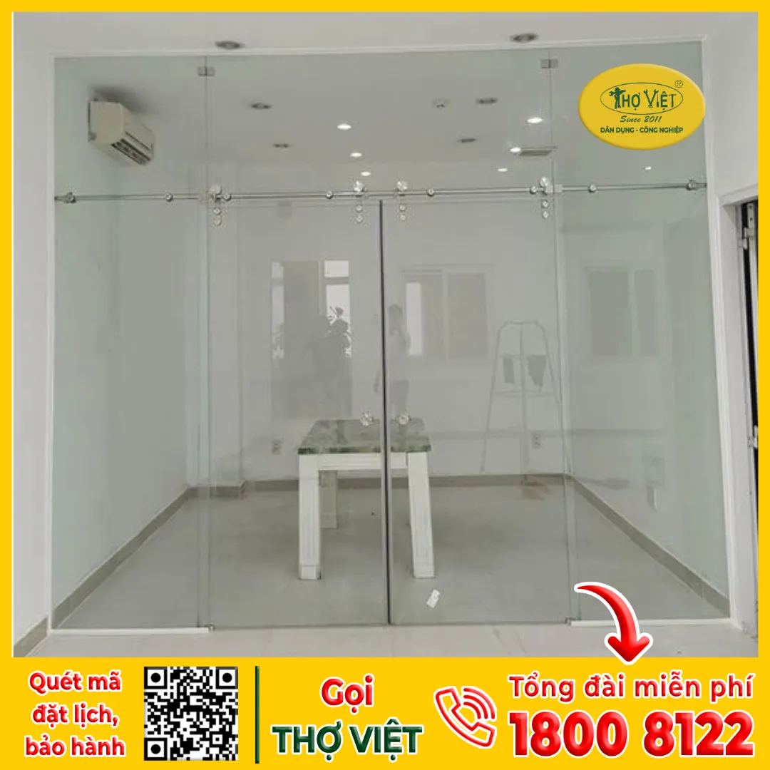 Bảng báo giá sửa kính lùa mới nhất