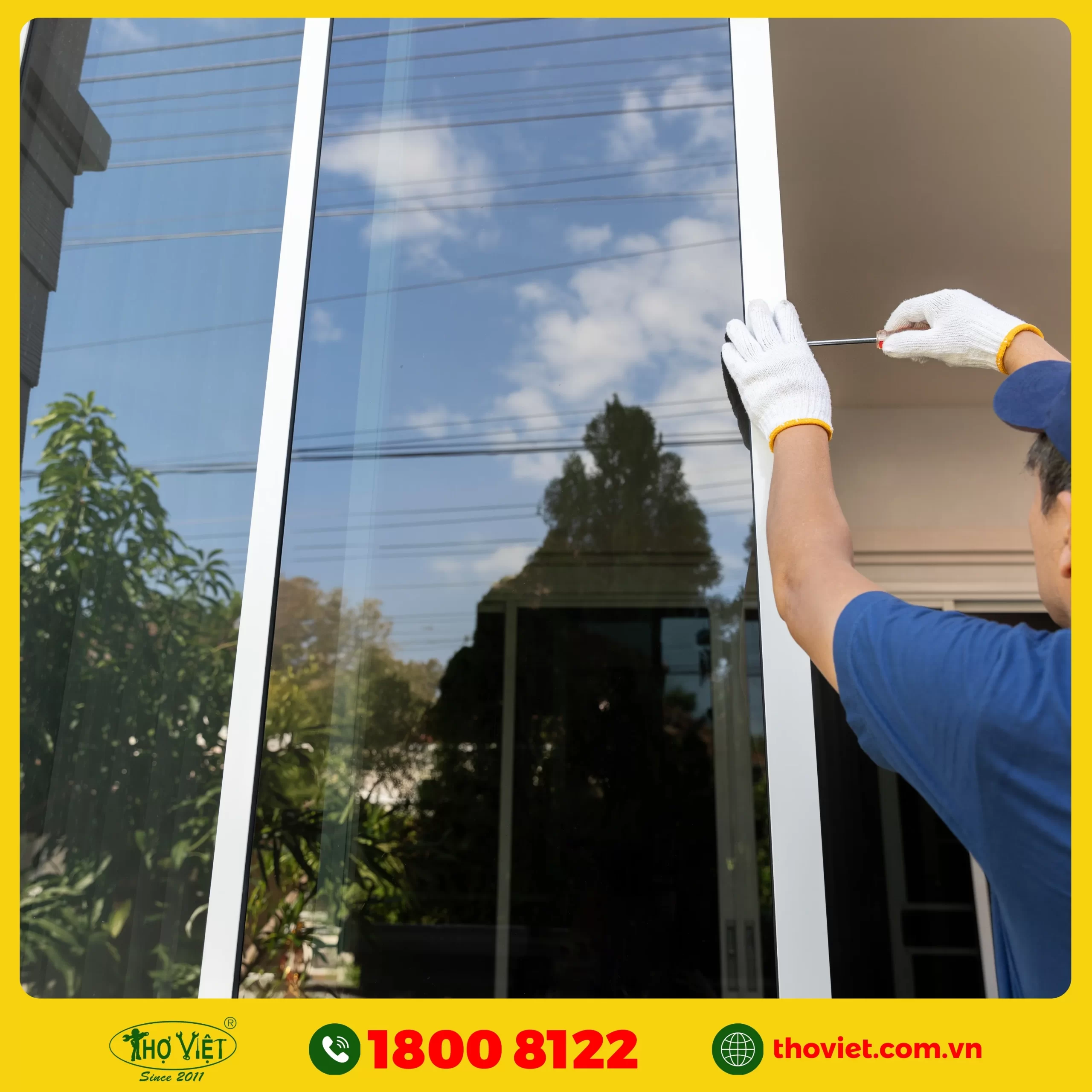 Các hạng mục sửa cửa kính