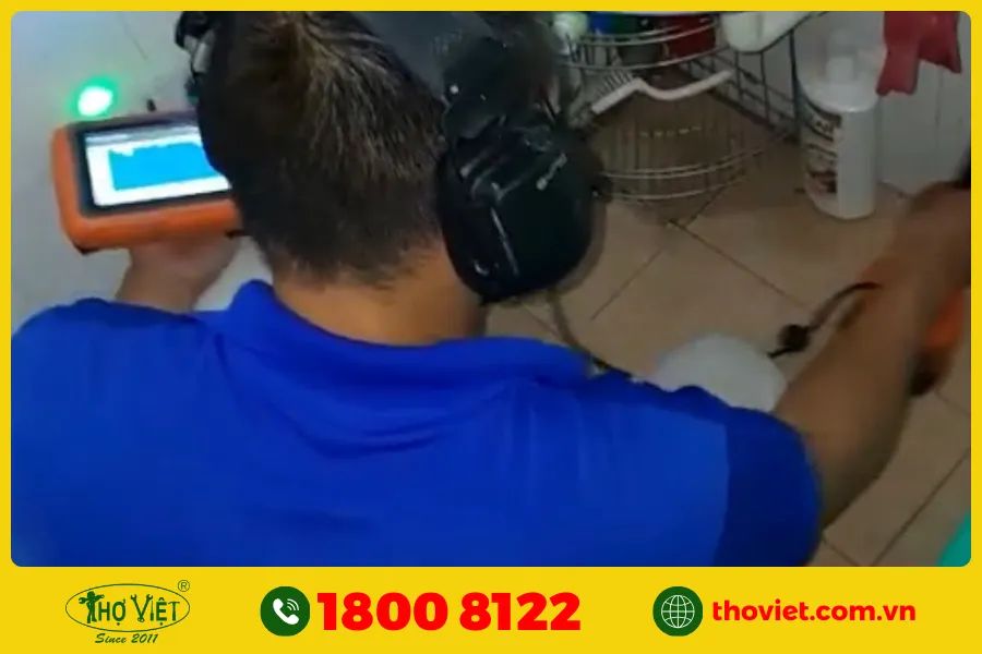 dò tìm rỉ nước