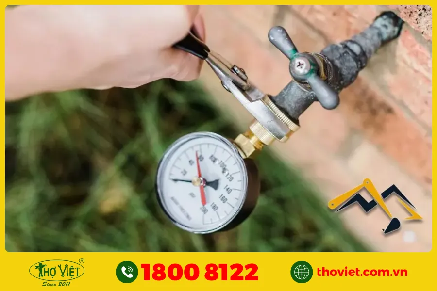 Kiểm tra áp suất nước