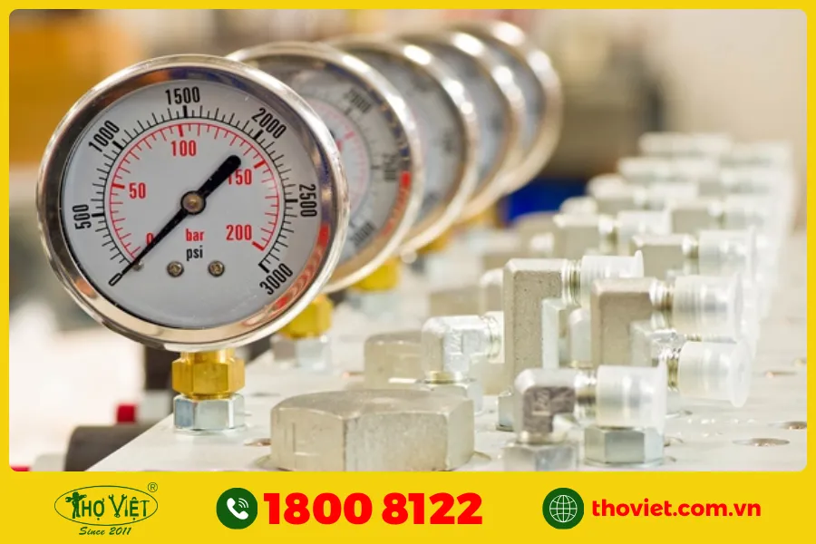 Kiểm tra áp suất nước