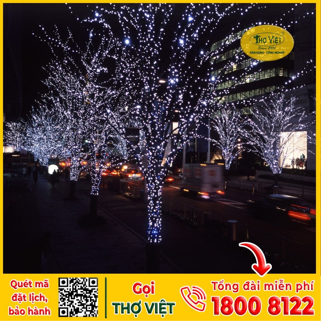 Lợi ích khi thi công đèn LED