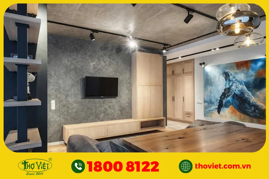 Dịch vụ sơn giả bê tông giá rẻ TP.HCM, Bình Dương, Long An & Đồng Nai