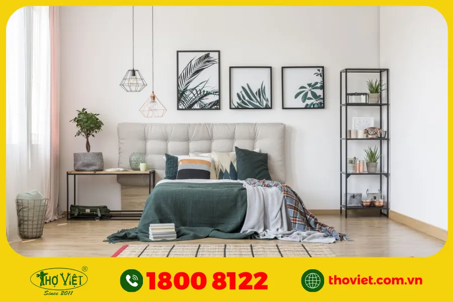 Lựa chọn màu sơn phong thủy khi sơn phòng trọ