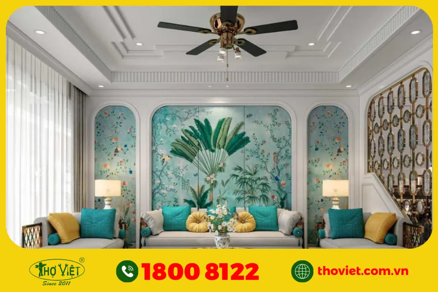 Top 10 mẫu sơn trần nhà đẹp nhất hiện nay