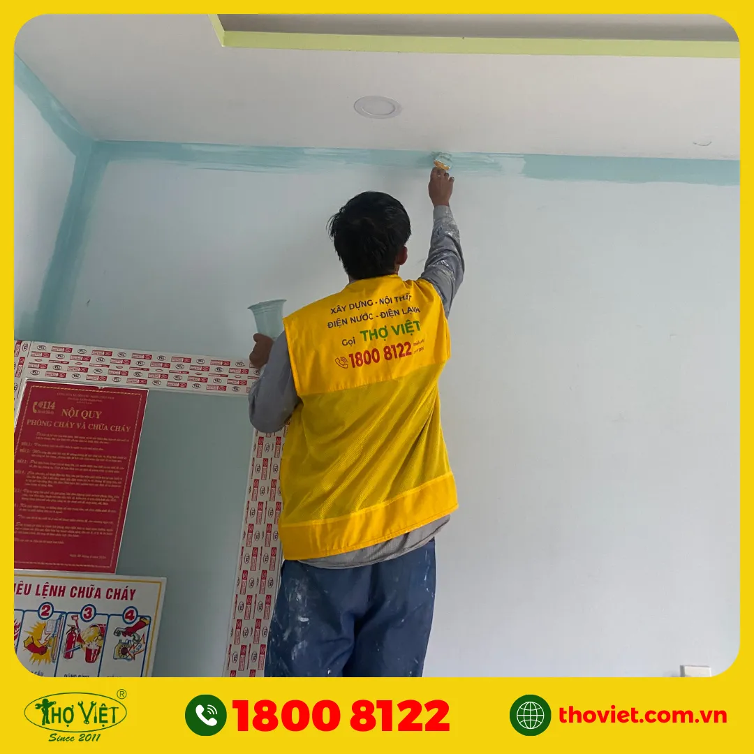 Những điều cần lưu ý trước khi thuê thợ sơn nhà quận Tân phú