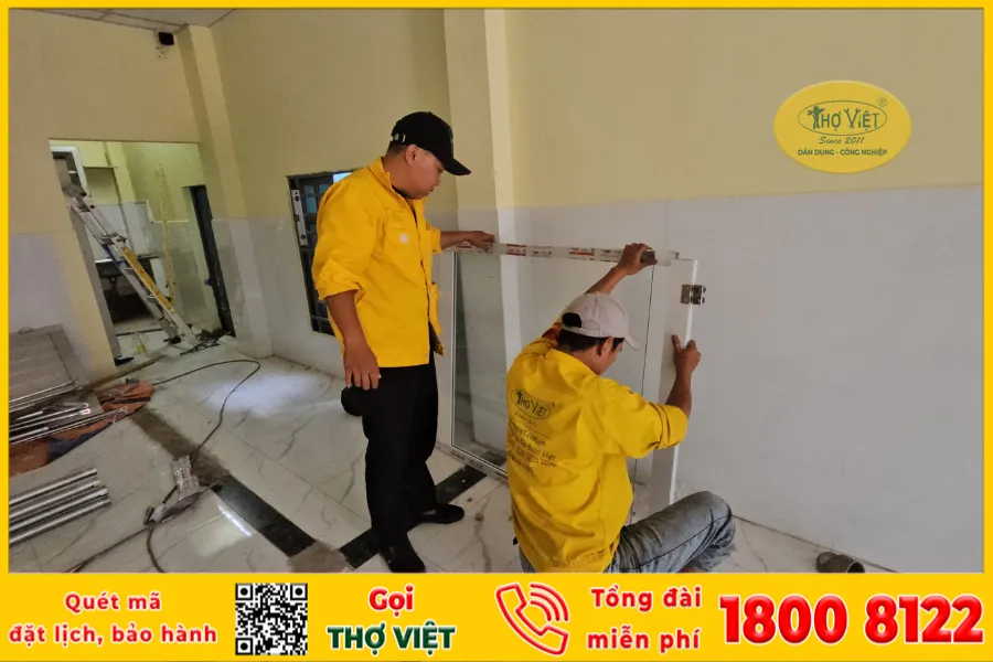 Sửa cửa kính quận 9 và các quận TPHCM - Bảo hành dài hạn