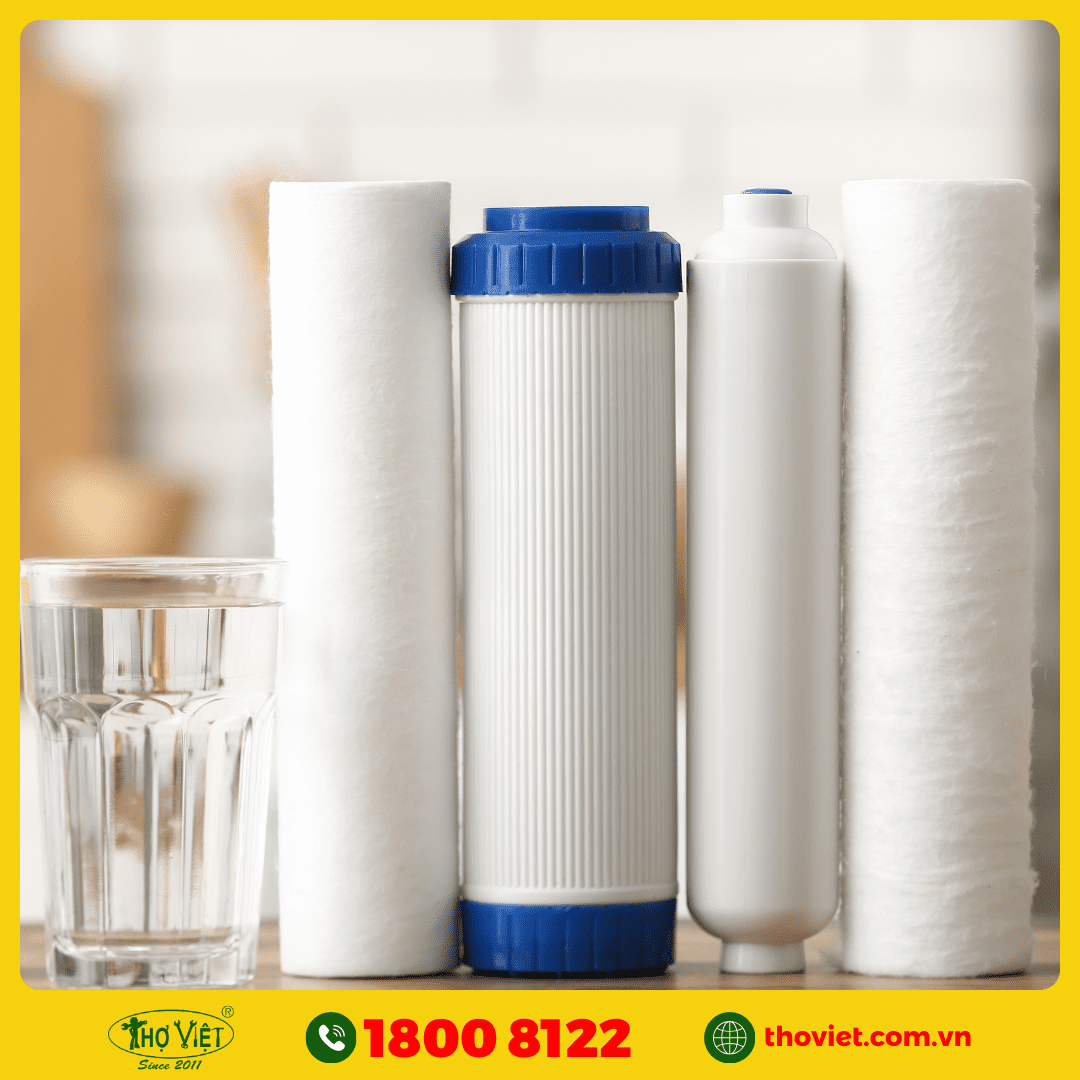Các lõi máy lọc nước phổ biến