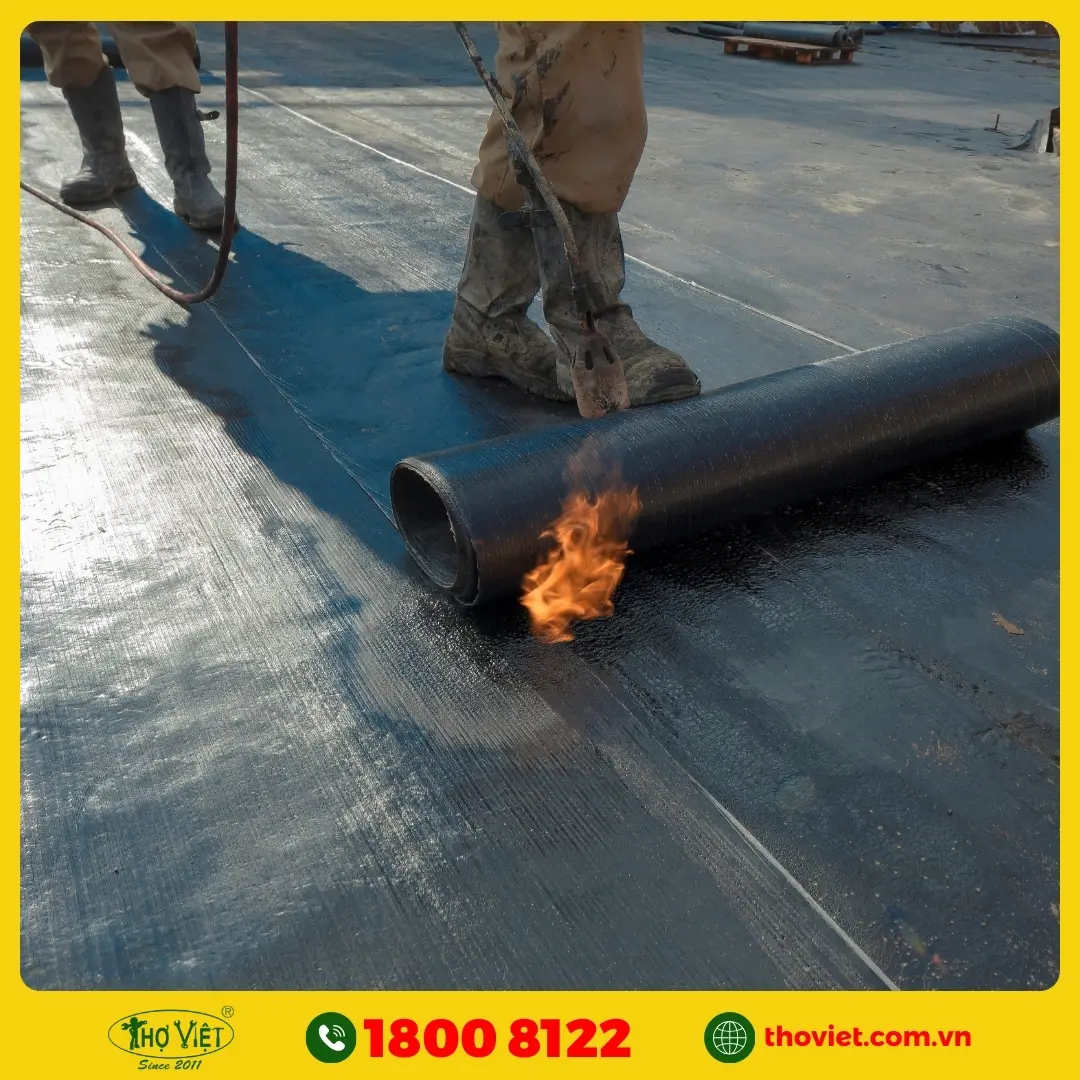 Màng khò chống thấm nhà vệ sinh