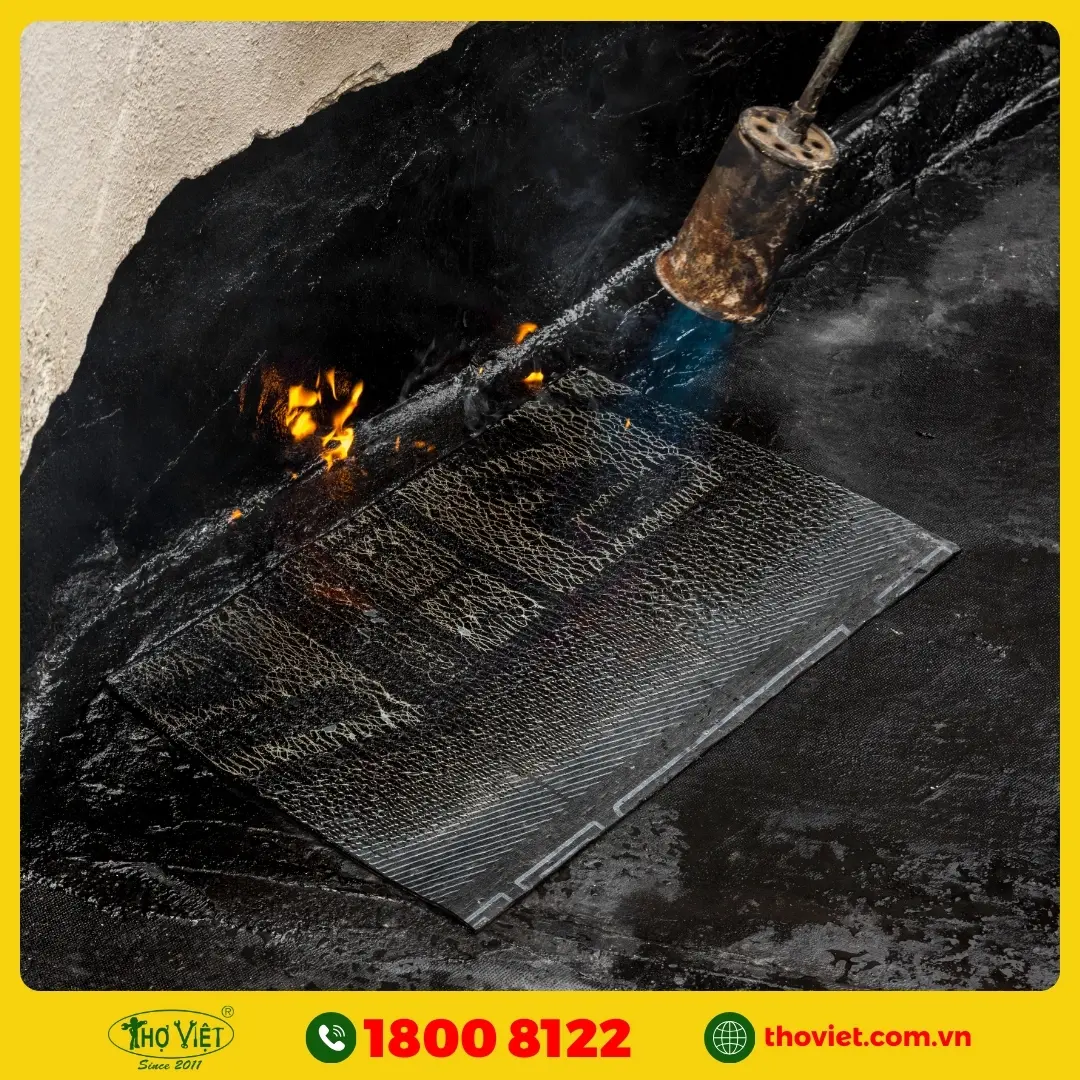 Chống thấm nhà vệ sinh bằng màng khò nóng có hiệu quả không?