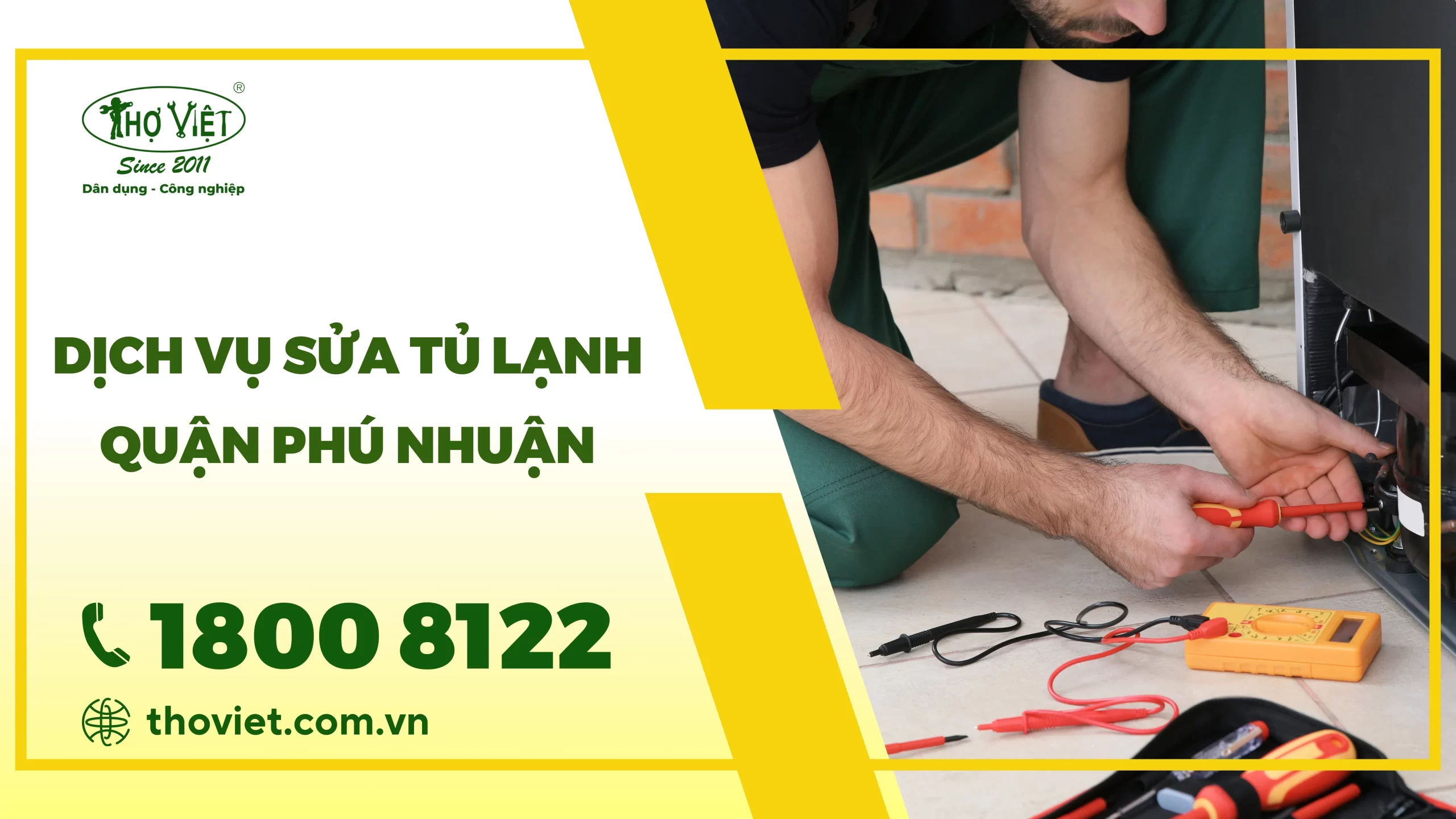Dịch vụ sửa tủ lạnh quận Phú Nhuận