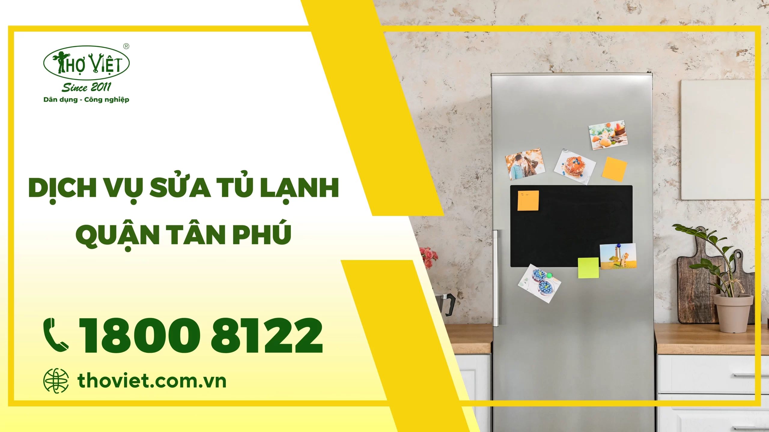 Dịch vụ sửa tủ lạnh quận Tân Phú