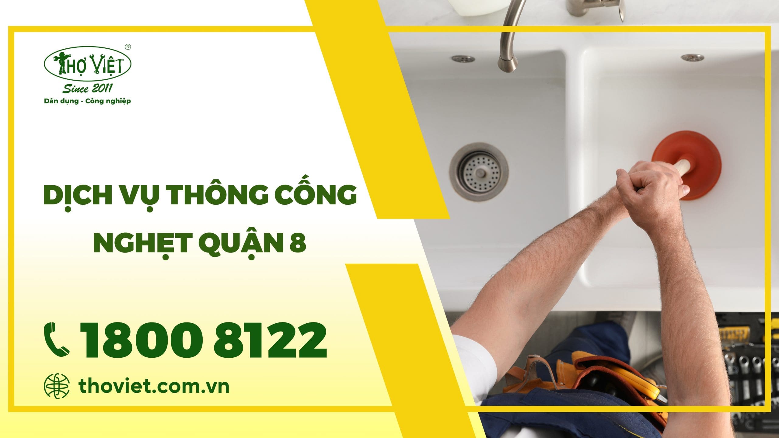 thông cống nghẹt quận 8
