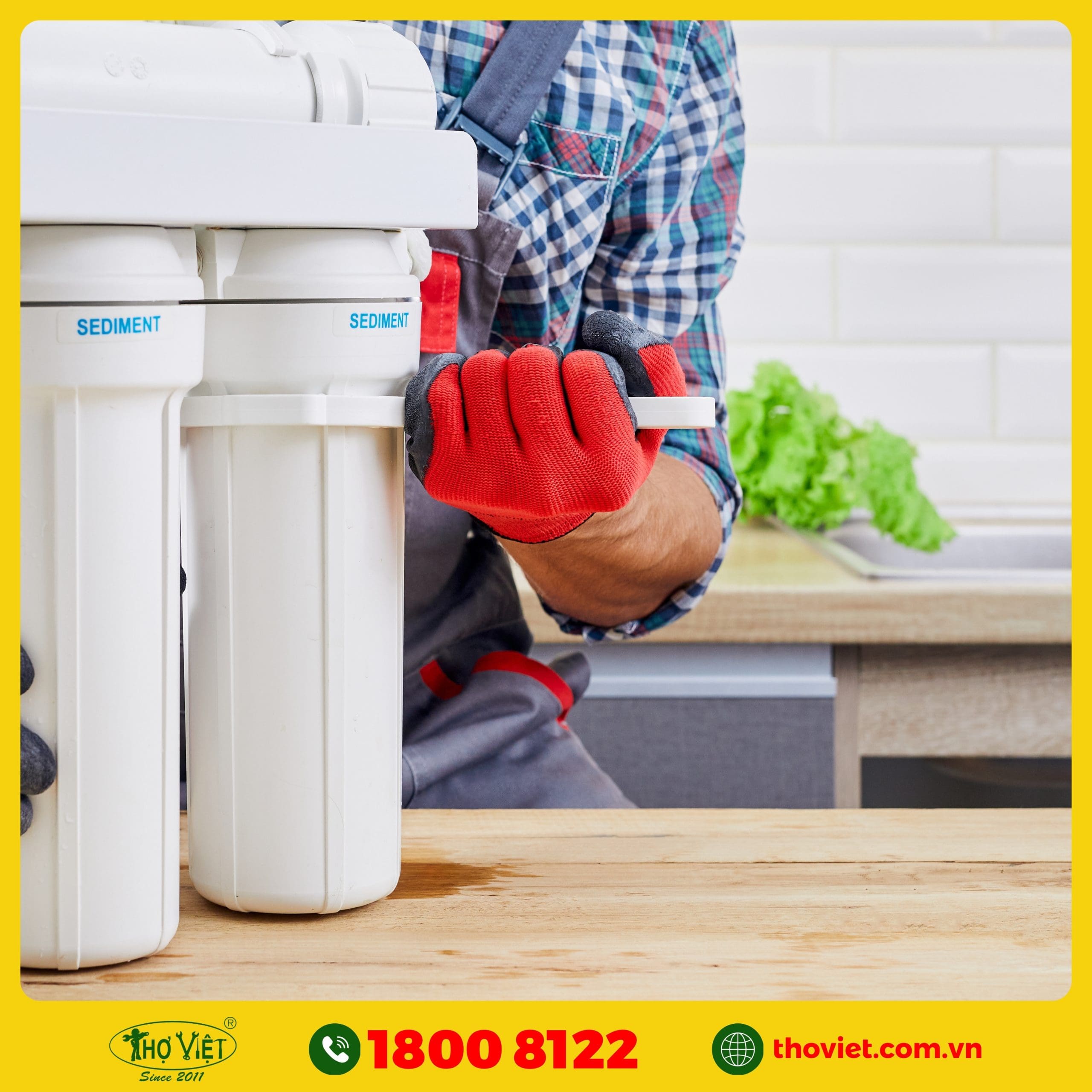 Đơn vị thi công lắp đặt máy lọc nước