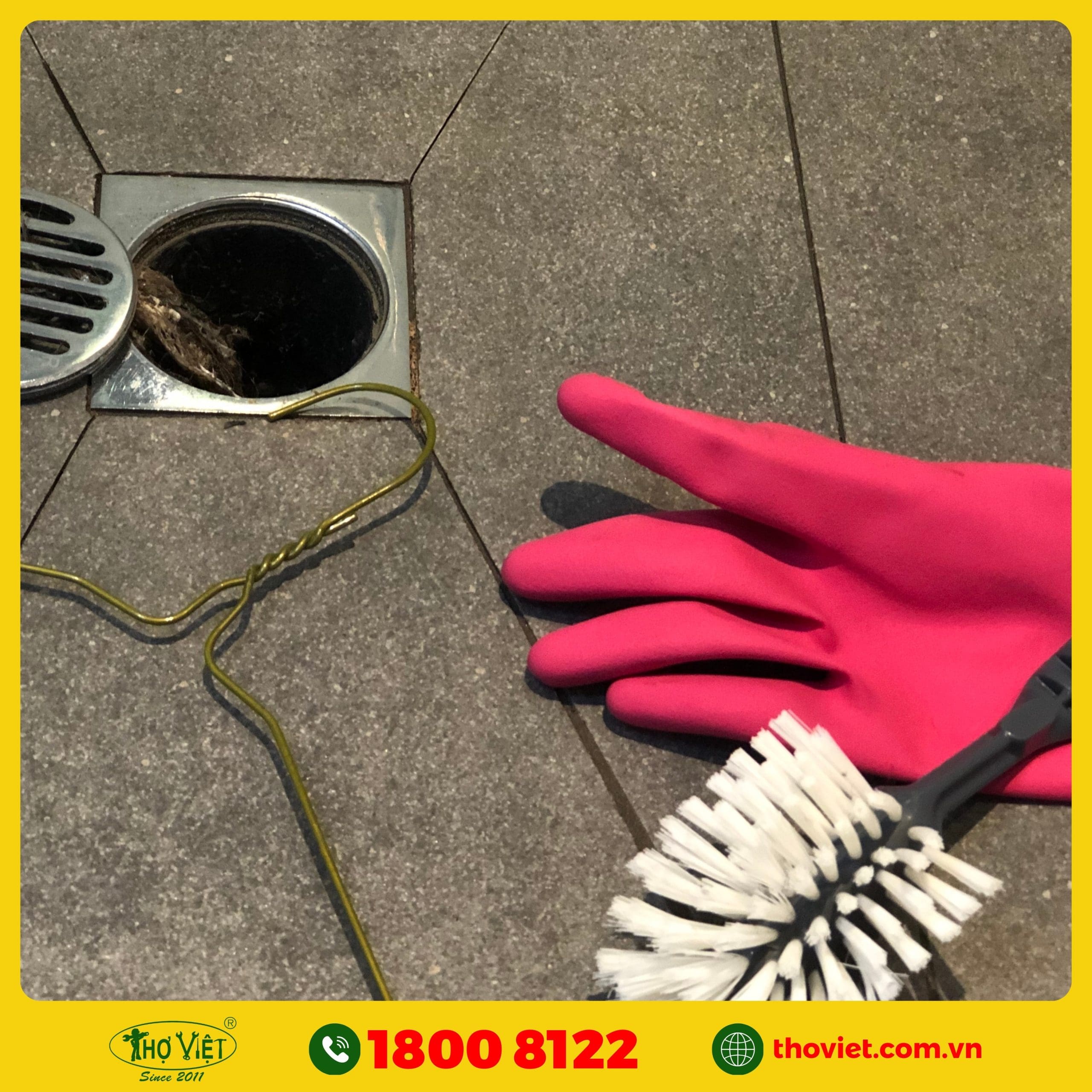 nên lựa chọn Thợ Việt thi công thông cống nghẹt