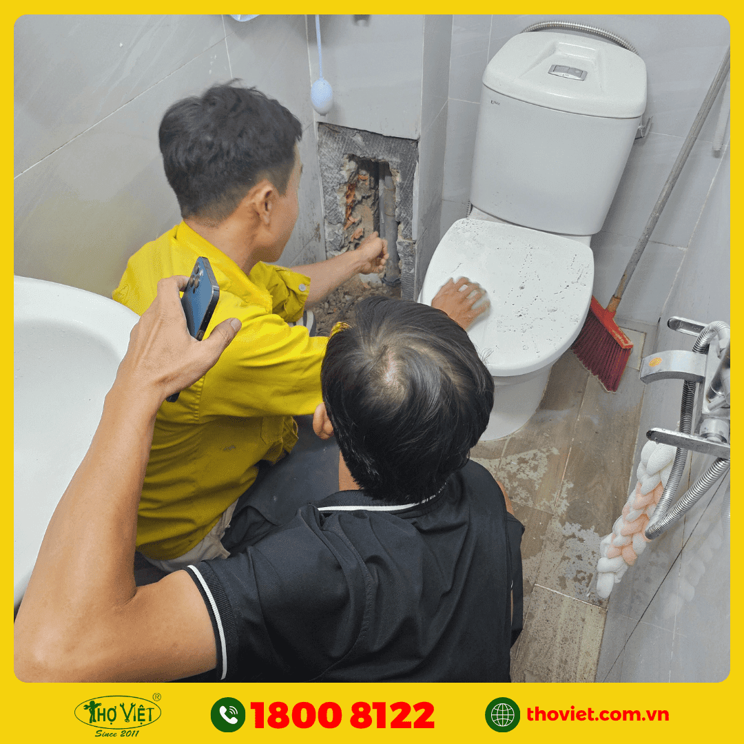 Tại sao nên lựa chọn Thợ Việt thi công thông cống nghẹt Tân Bình?