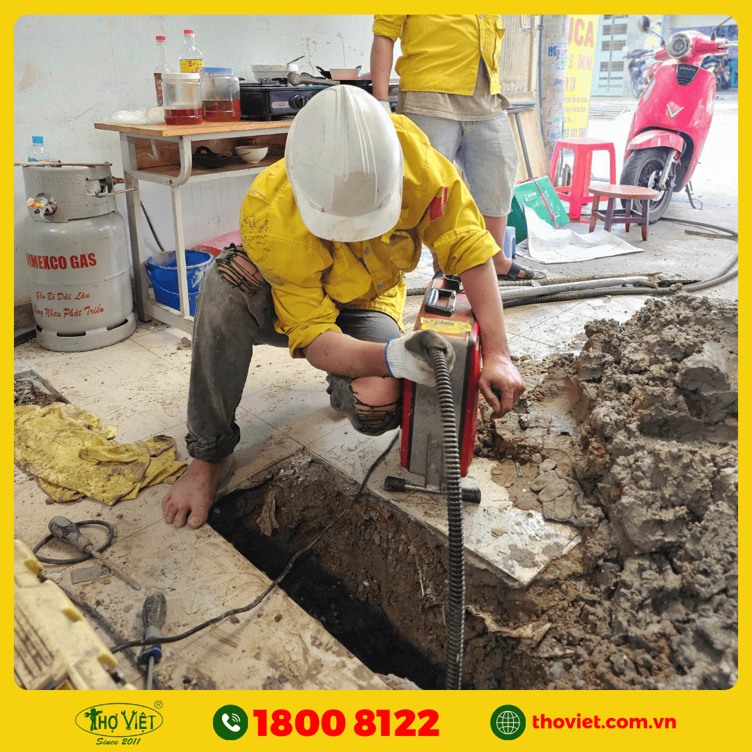 Tại sao nên lựa chọn Thợ Việt thi công thông cống nghẹt ở quận 11?